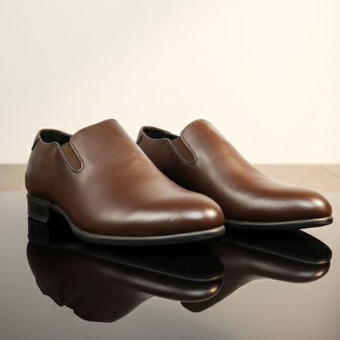 Chaussures Décontractées en Cuir Véritable pour Hommes