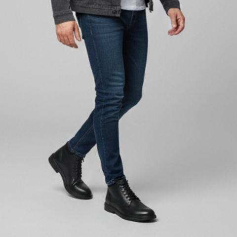 Bottes d’Hiver Homme Premium – Cuir & Doublure Chaude