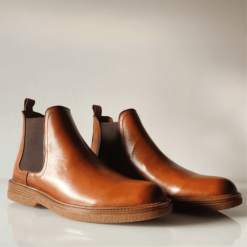 Bottines Chelsea en Cuir Classique