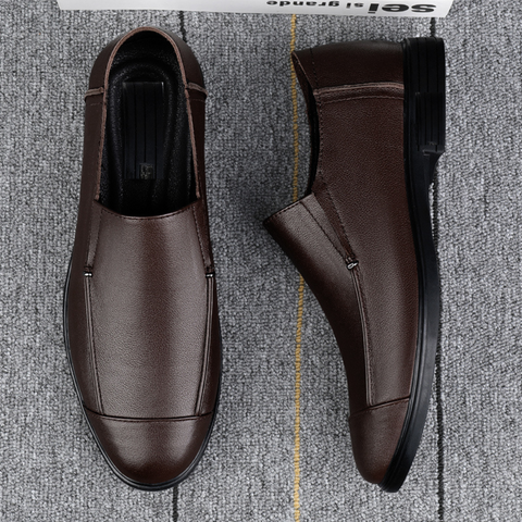 Loafers Homme en Cuir Véritable - Chaussures Élégantes et Décontractées