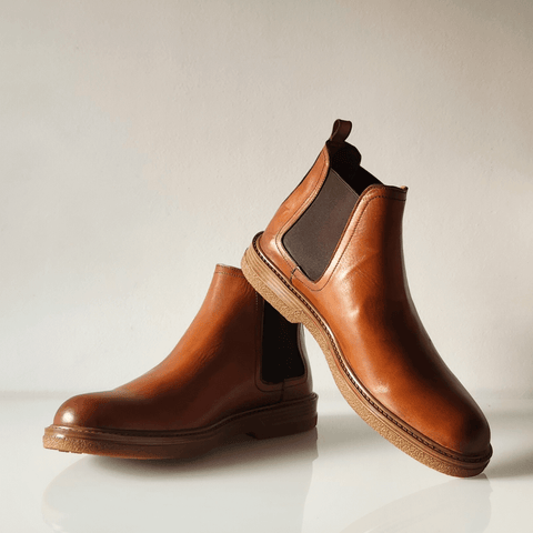 Bottines Chelsea en Cuir Classique