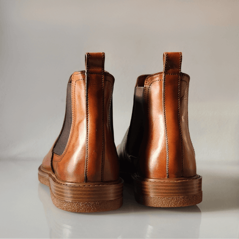 Bottines Chelsea en Cuir Classique