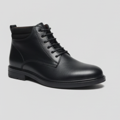 Bottes d’Hiver Homme Premium – Cuir & Doublure Chaude