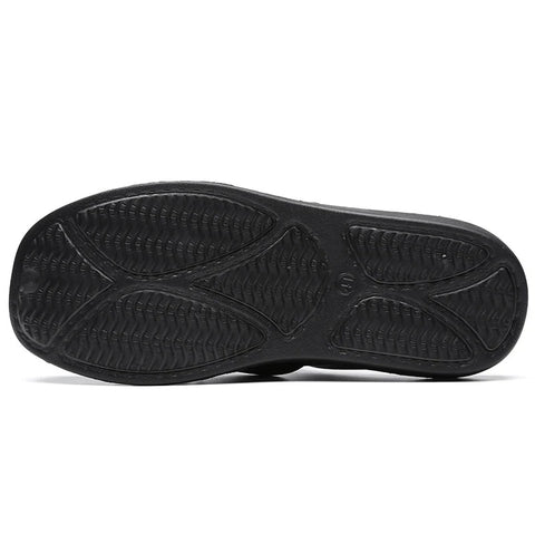 Chaussons Demi-pieds Confortables EVA Noir